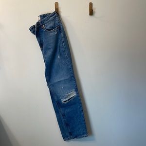 Free People Hi Rise Boyfriend fit jeans - Size 26 (but for like 27)